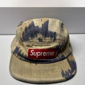 Supreme ikat camp hat (made in USA)